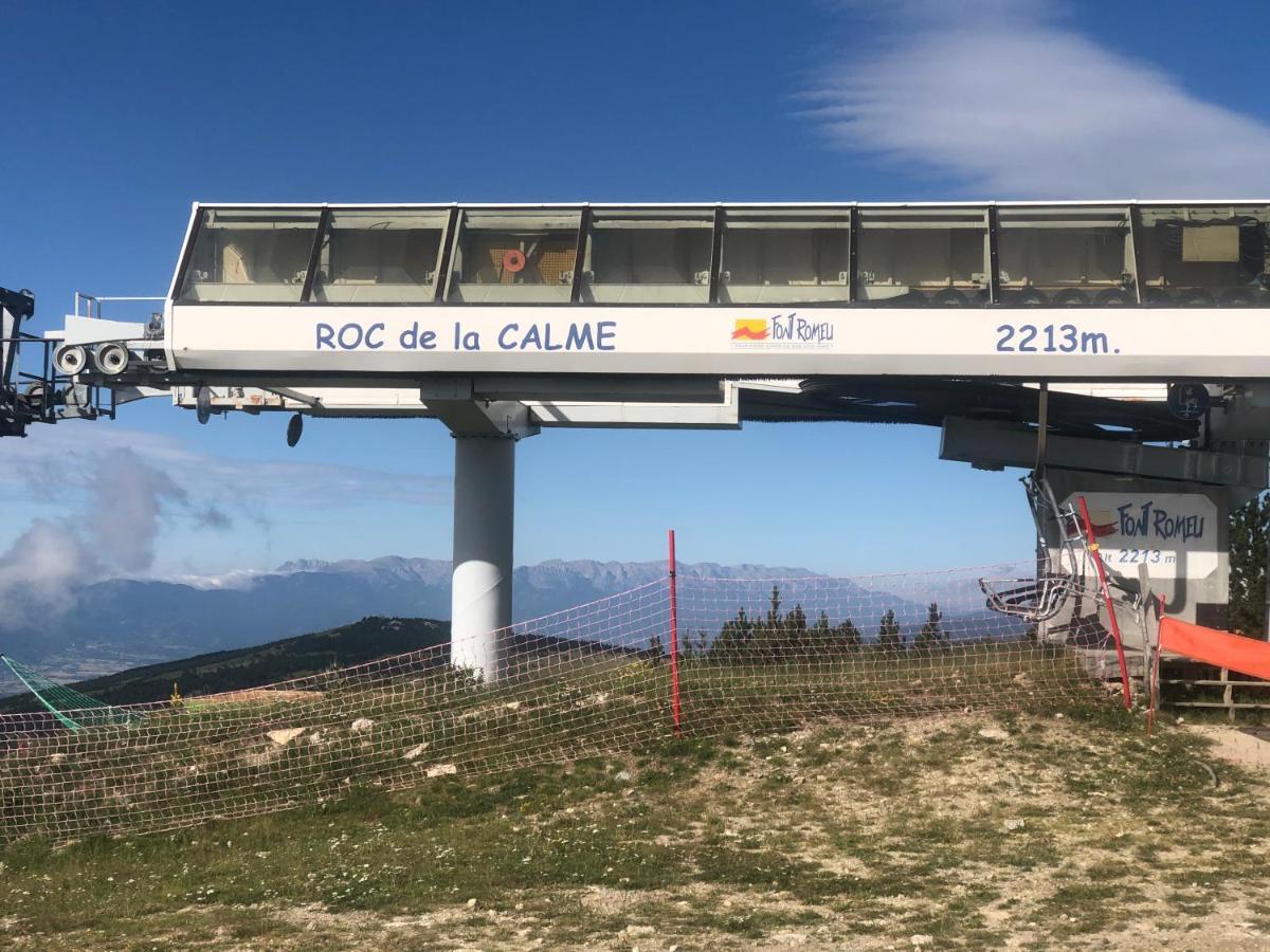 Apartment Le Mouflon Olympe, T2 Centre 4 Personnes, Parking Privatif Gratuit, Prise Up Vehicule Electrique, Possibilite Forfait Menage Et Location Linge De Lit Et De Toilette Font-Romeu-Odeillo-Via